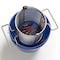 Anysizebasket Dip and Drain Basket: 6-1/2Dia. x 7H, 304 SS, Mesh: 4 x .032 Basket Only DND-065RND070-C04S - alternate 2